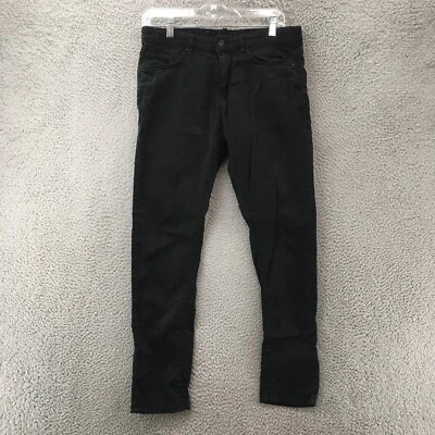 Zara Skinny Jeans Womens 30 Black Mid Rise 5 Pockets Button Zip Fly Casual - Image 1 of 4