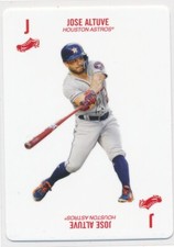 2019-2020 Topps 52 Card Baseball By Kenny Mayne Astros Jose Altuve