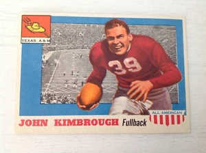 Topps All American 1955 John Kimbrough novato radiocontrol - excelente - Imagen 1 de 2