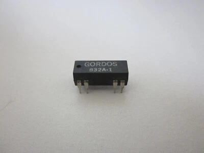 1PC Gordos 832A-1 Reed Relay, 5V, DPST -  New Old Stock, Vintage! - Image 1 of 2