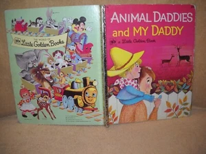 A Little Golden Book Animal Daddies & My Daddy #576 Copyright 1973 Hardcover - Picture 1 of 6