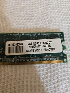 K-byte 2gb DDR2 Pc5300/4200 Ram Module - Picture 1 of 3