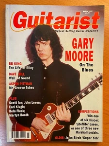 GUITARIST Magazine March 1992 vintage - Gary Moore, BB King - Picture 1 of 8