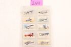 Full Set of 50 John Player Civilian Airplanes Card Set