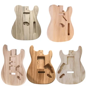 Unfinished DIY Guitar Body Blank Wood Barrel fr ST/TL Style Electric Guitar K6R2 - Picture 1 of 20