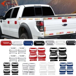🌟Muticolor Exterior Door Handle Trim & Tailgate Covers For Ford F150 2009-2014 - Picture 1 of 17