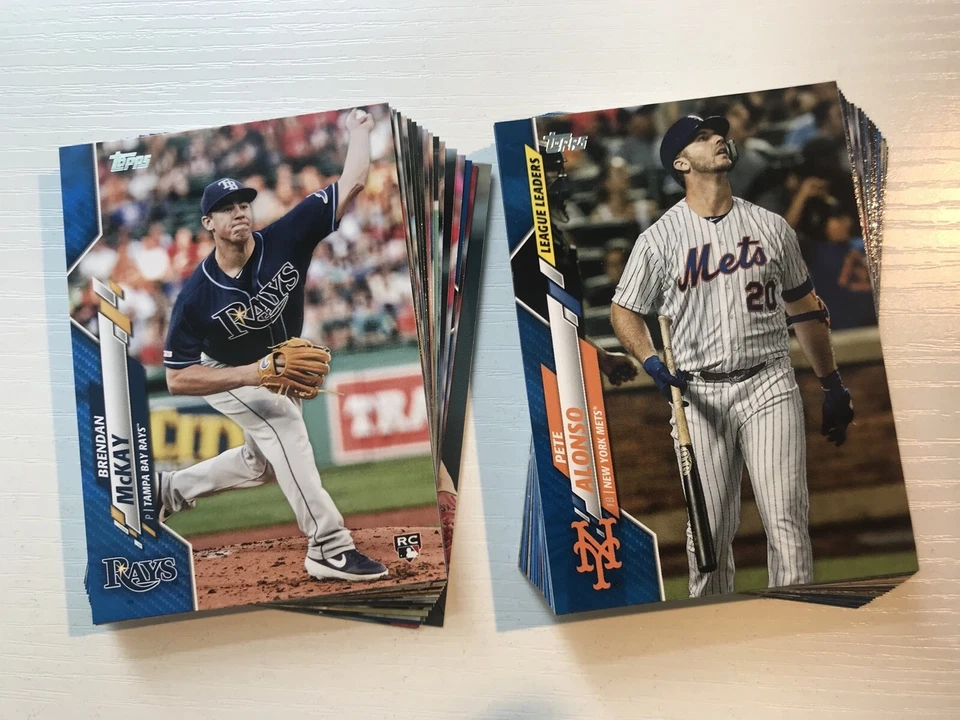 2020 Topps Factory Set Blue SP Parallel /299 Emilio Pagan Rays 22 - Image 1 of 1