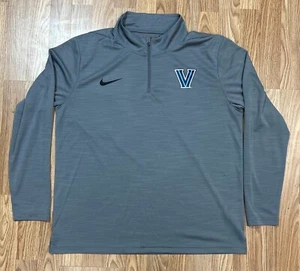 Villanova Wildcats Pullover Herren XL grau Pulli 1/4 Zip Dri Fit Nike - Bild 1 von 4