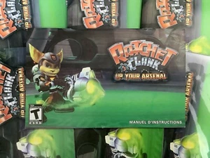 Ratchet & Clank Up Your Arsenal PS2 PlayStation 2 solo manual de instrucciones - Imagen 1 de 13