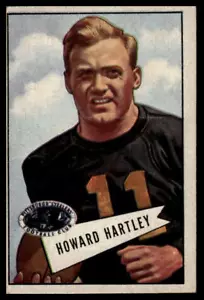 1952 Bowman Small #64 Howard Hartley - Picture 1 of 2