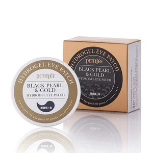 PETITFEE Cerotto Occhi Idrogel Nero Perla e Oro 60 Fogli (�������) - Foto 1 di 1