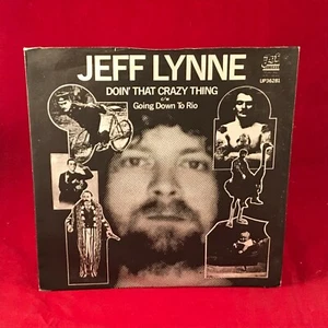 JEFF LYNNE Doin' That Crazy Thing - 1977 UK 7" vinyl single Jet Records ELO 45 - Picture 1 of 4