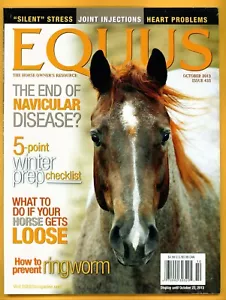 Equus Horse Magazine Oktober 2013 - Navikularerkrankungen, Gelenkinjektionen & Ringworm - Bild 1 von 2