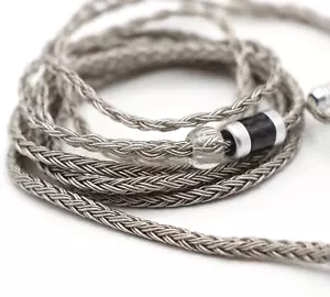 Linsoul Tripowin Zonie 16 Core Silver Plated Cable SPC Earphone Cable for KZ ZS1 - Picture 1 of 12