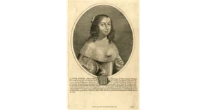 France, Louise-Marie Seguier, Marchioness Of O. Original Etching 1654 - Picture 1 of 1