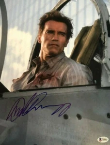 Foto firmada de Arnold Schwarzenegger True Lies autografiada 11x14 Certificado de autenticidad - Imagen 1 de 1