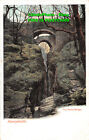 R361189 The Devils Bridge. Aberystwith. Autochrom Postcard. Pictorial Stationery