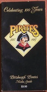 Pittsburgh Pirates 1987 guía de medios de béisbol de las Grandes Ligas - Imagen 1 de 1