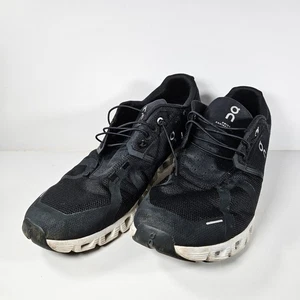 On Cloud 5  Running Shoes Men's 14 Sneakers Black/White Walking Tennis Shoes - Picture 1 of 23