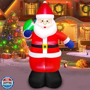 Danxilu 6FT Christmas Inflatable Santa Outdoor Decorations- Blow  - Picture 1 of 5
