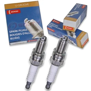 2 pc Denso Standard U-Groove Spark Plug for Harley Davidson FLHX Street za - Picture 1 of 5