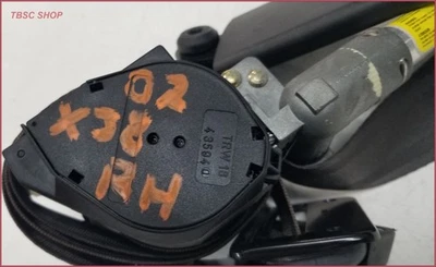 Cinturón de seguridad delantero derecho del lado del pasajero Jaguar XJ8 VDP XJR 1998 a 2003 negro Foto 1 de 4