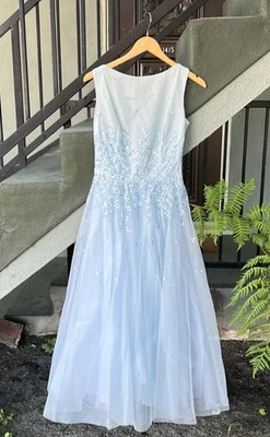 Cache Vintage Formal Dress Tulle Wedding Guest Bridal Prom Fairy Y2K Sz 10 - Image 1 of 4