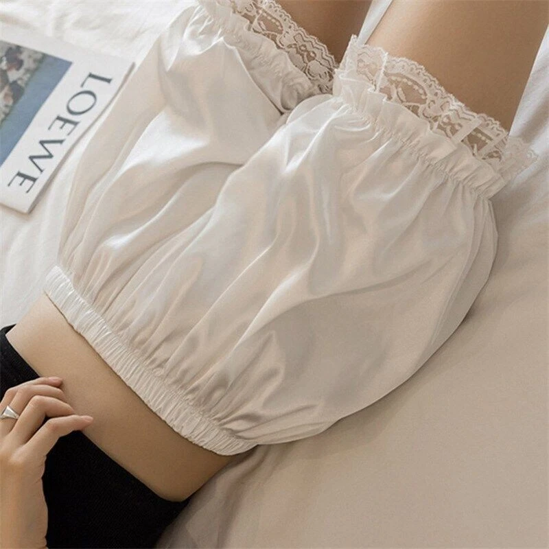 Con Encaje Blanco Bloomers Vestido Elegante Pantalones Alta Calidad Nuevo Foto 1 de 4