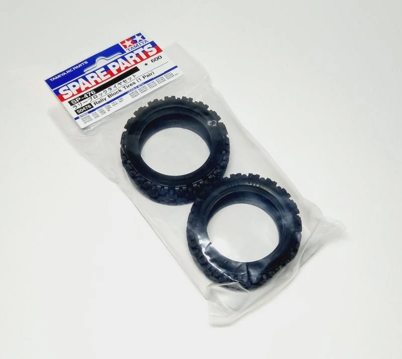 Tamiya 50476 Sp476 Rally Block Tires 1 Pair