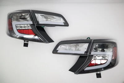For 12 13~2014 Toyota Camry Taillight LED Clear Black Tail Light Brake Lamp Rear - Image 1 of 4