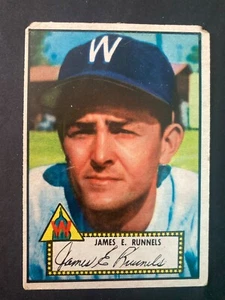 1952 Topps Baseball James Runnels #2 - Imagen 1 de 2