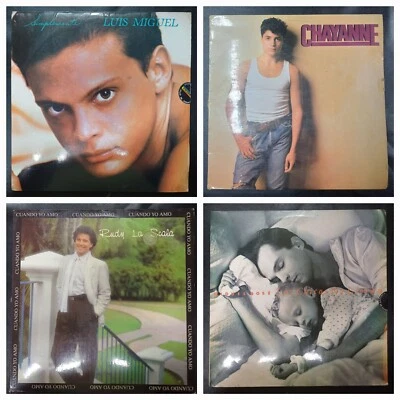 Lote X 4LP, 4 GRANDES de La Balada Pop, Luis Miguel, Rudy La Scala, Chayanne +1 Foto 1 de 4