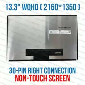 5M10X63649 Lenovo LCD Module 13" 2K Non Touch Glare IPS 450nit 100% SRGB - Picture 1 of 2