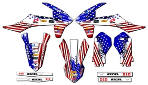 2020-2024 SX-E5 MERICA Usa Senge Graphics Kit Compatible with KTM - Picture 1 of 10