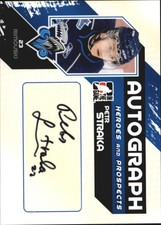 2010-11 ITG Heroes and Prospects Autographs #APS Petr Straka 