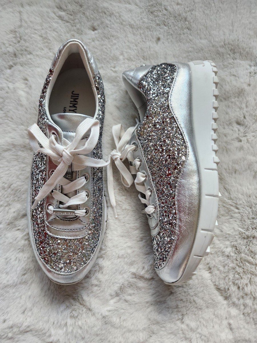Preços baixos em Tênis Esportivo Jimmy Choo com Glitter para Preços baixos em Tênis Esportivo Jimmy Choo com Glitter para