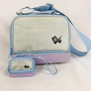 American Girl Lakritz Katze Brotzeittasche für Mädchen mit Just Like You Tasche für Puppe - Bild 1 von 10