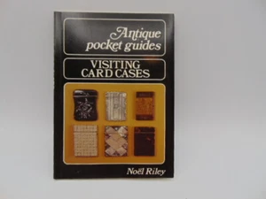 Antique Pocket Guide Ser.: Visiting Card Cases by Noel Riley (1987, Trade Paperb - Picture 1 of 4
