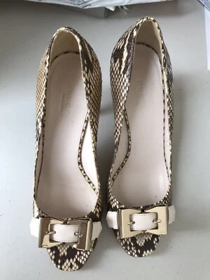 NUEVO SANDALIAS GUCCI PYTHON PUMPS 7.5B Foto 1 de 4