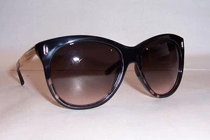 NEW JIMMY CHOO SUNGLASSES ALLY/S BLACK CORAL/BROWN MXB-K8 AUTHENTIC - Picture 1 of 7