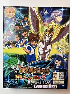 Inazuma Eleven GO 3 Galaxy DVD: Complete Box Set Vol 1-43 end - Foto 1 di 7