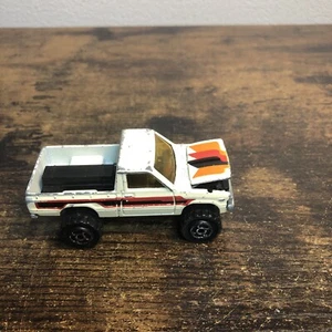 Majorette Toyota Pickup No 287 White Orange Black 1:56 - Picture 1 of 10