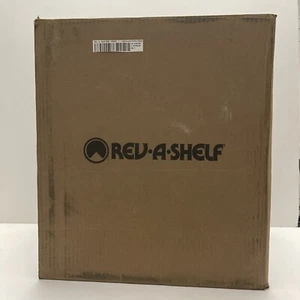 Rev-A-Shelf 5349-15CK-1 Single 35-Quart Pull-Out Waste Trash Can Bin Orion Gray - Picture 1 of 2