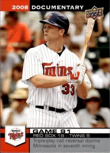 2008 Upper Deck Documentary - Justin Morneau #1961 - Picture 1 of 2