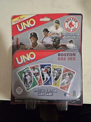 SEALED 2006 Boston Red Sox Special Edition UNO Card Game Collector's Tin MLB - Image 1 of 2