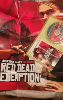 Red Dead Redemption Xbox 360 Game (2011) Complete Inc Map & Manual Rockstar Vgc - Image 1 of 4
