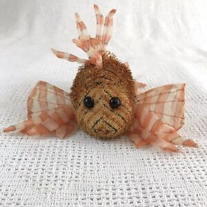 Ganz Webkinz 8” Lionfish Orange Striped Plush Toy Stuffed Animal HM355