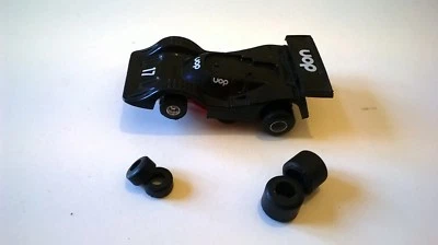 PISTA POLISTIL POLICAR Dromocar Can-Am 1:43 2Pz  PNEUMATICI ANT o POST Slot Car - Immagine 1 di 4