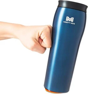 Mighty Mug Stainless Steel Travel Mug, Spill-Free Tumbler, Leak Proof Lid, 6 - Picture 1 of 6
