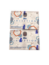 2022-23 Topps Inception Overtime Elite Basketball Factory Sealed 2 Hobby Box Lot